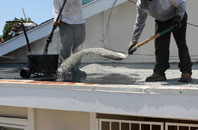 Talkin flat roofing repair